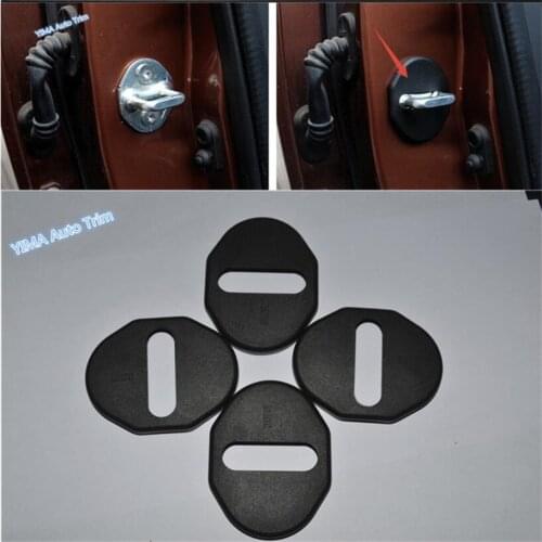 Lapetus Plastic Door Lock Protective Cover Fit For Mitsubishi Outlander 2013 - 2020 / Pajero Sport 2013 - 2018 / ASX 2013 - 2019