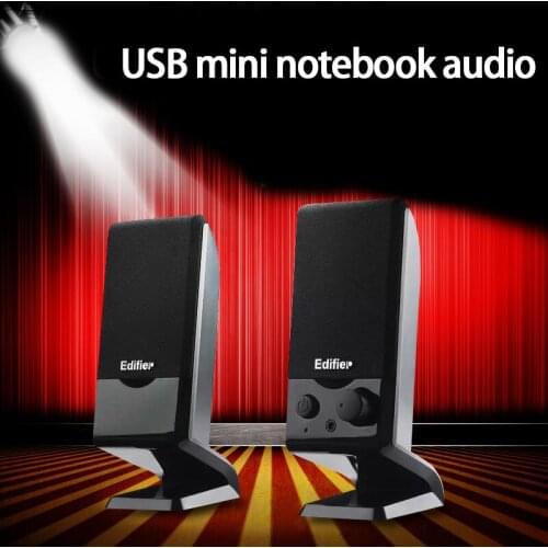 KYYSLB R10U DC5V Portable Speaker 2.0 Channel Computer Desktop USB Mini Notebook Small Speaker