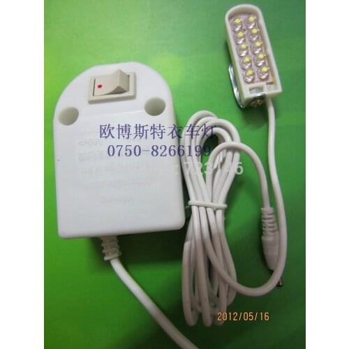 Led sewing machine lamp, industrial sewing light,table light for Brother Siruba Typical Tajima Janome Mitsubushi juki singer