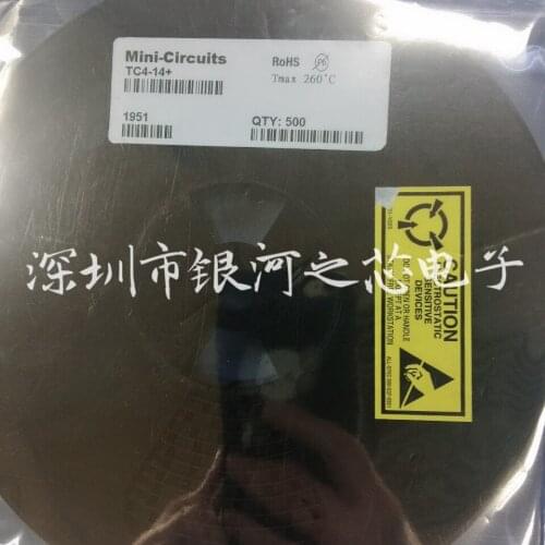 TC4-14+ 1:4 CORE & WIRE Transformer, 200 - 1400 MHz, 50Ω