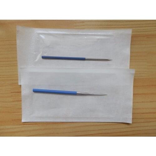 Trigonous Needle, 3-Edge-Needle, Bloodletting, Blood-Let Acupuncture Needles, Anti-Slip Cover Tube