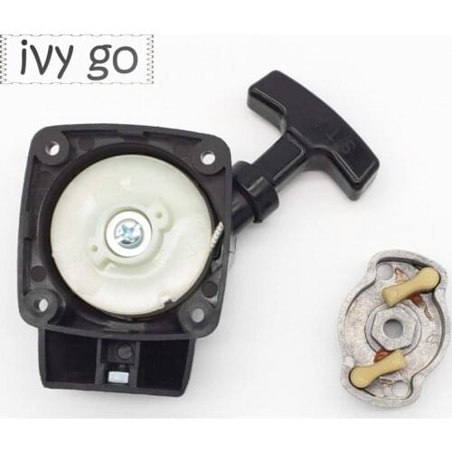 Hedge Trimmer Easy Starter Fit For CG260 F26CC 1E34F Grass Brush Cutter Starter with One Pulley Replacement Spare Part Tools