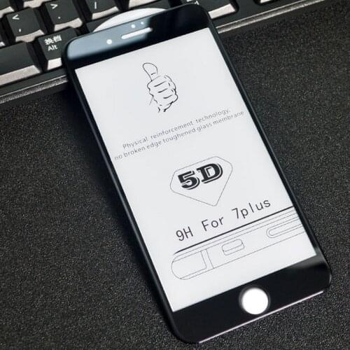 50PCS 5D Cold Carving Full Cover Screen Protector Tempered Glass for iPhone 12 Mini 11 Pro Max XS Max 7 6 8 Plus