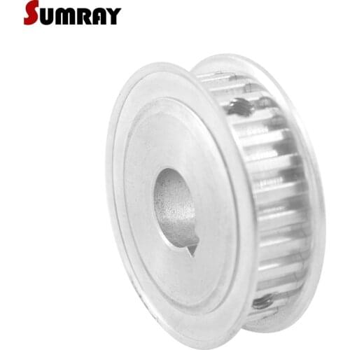SUMRAY XL Keyway 32T Timing Pulley 20mm bore keyway diameter 6mm 11mm width Thoothed Pulley Wheel