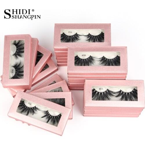 1 Pairs Soft Fluffy 3D Mink False Eyelashes Dramatic Long Wispies Lash Extension Natural Volume Beauty Handmade Eye Makeup Tools