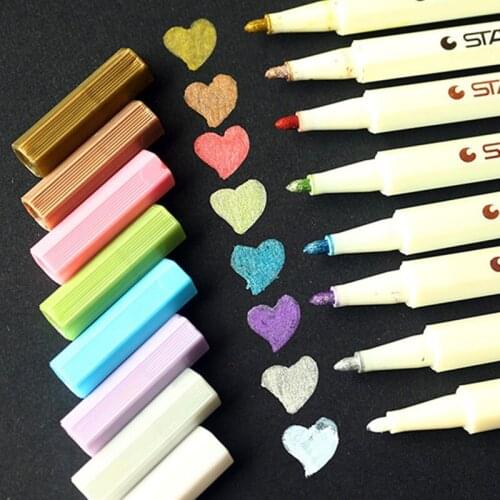 Album DIY Color Graffiti Pen Variety of Colors Handmade Tools for Baby Wedding Photo Album Magical Color Brush PA19