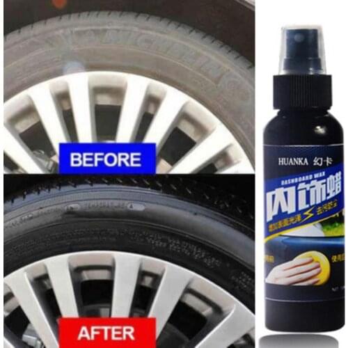 Auto Car Accessories Car Interior Cleaner Cleaning Multifunctional Tire-wheel dedicated Refurbishing Agent Waxing Care TSLM1