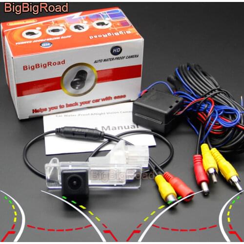 BigBigRoad For Renault Clio 3 III 4 IV Lutecia 2012-2018 Samsung SM3 2012-2016 Car HD Rear View Camera Auto Backup Monitor