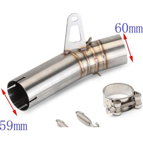 For S1000RR S 1000 RR 2009 2010 2011 2012 2013 2014 2015 S1000RR Motorcycle Muffler Exhaust Middle Pipe Tube Link Pipe