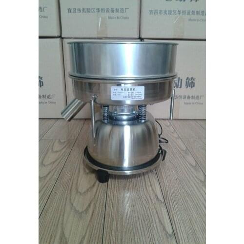 YCHH0301 Electric Sieve Machine Electrical Vibrating Machine For Powder Particles Stainless Steel Sieve For Chinese Medicine