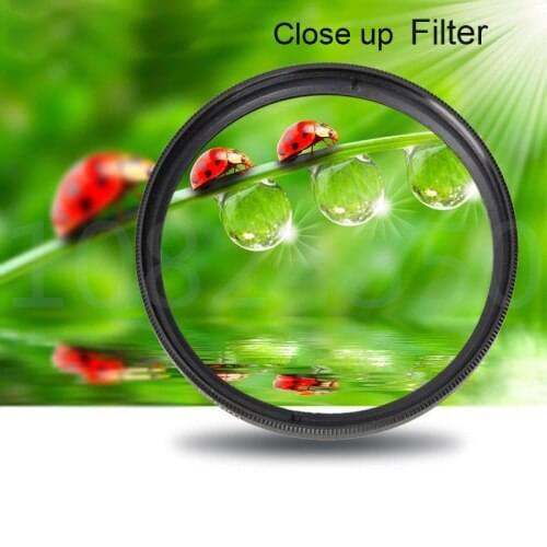 SLR/DSLR Camera Marco Close-up Close Up+1+2+4+8+10 Lens Filter For Canon Nikon Sony pentax 46mm 49mm 55mm 58mm 62mm 67mm 72mm