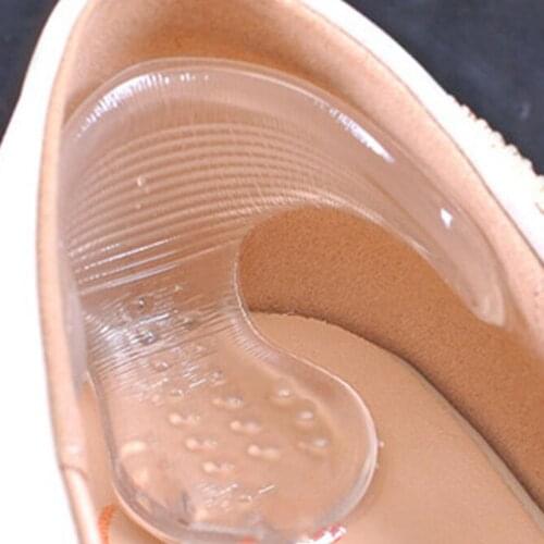 2Pcs Silicone Gel High Heel Grip Shoe Insole Pad Foot Protector Cushion Zapatos de Mujer Shoes Accessories подарки для женщин