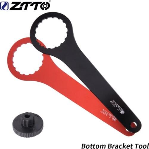 ZTTO Bottom Bracket Wrench 1PC DUB For BB91 BB109 BB86 BB30sh PF30SH Bottom Brackets BB51 BB71 BB Tool Black Red Aluminium Alloy