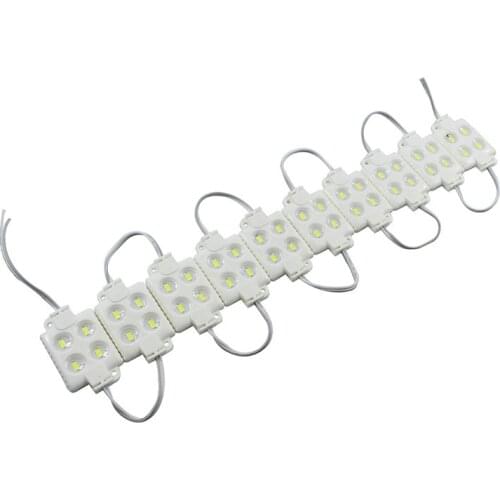SMD5630 4leds led module DC12V white LED backlighting indoor/outdoor light 20pcs/lot waterproof