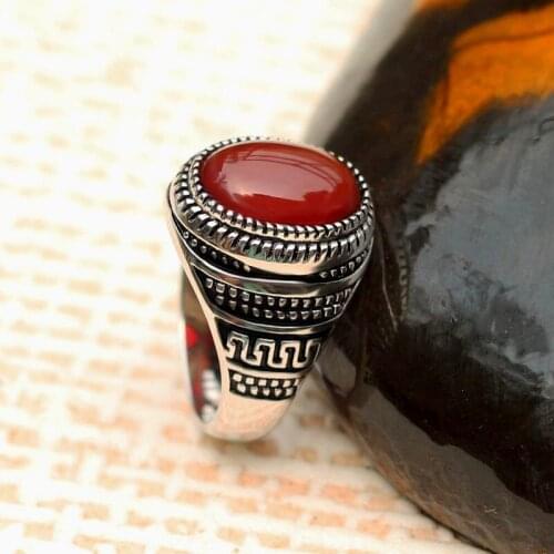 100% genuine S925 silver mens rings are directly supplied to fashion men in Europe, America and the Middle East. Silver rings