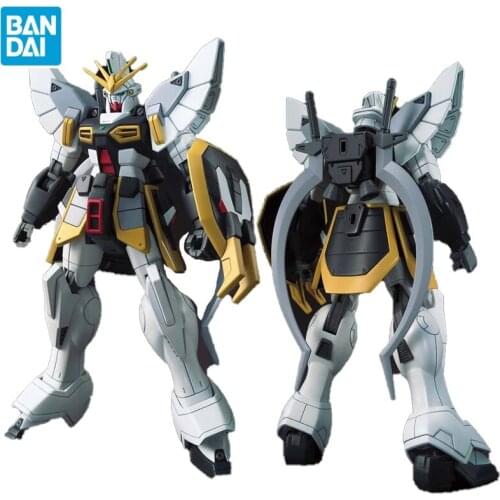 Gundam Anime Figure HG 1/144 Shin Kido Senki Wingu EW XXXG-01SR Gundam Sandrock Model Assembly Action Figures Toys for Children