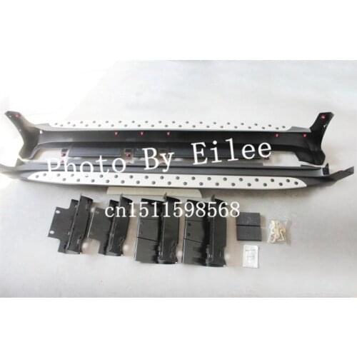 Fit for aluminium OEM KIA sportage R 2010 2011 2012 2013 2014 2015 Running board side step Nerf bar