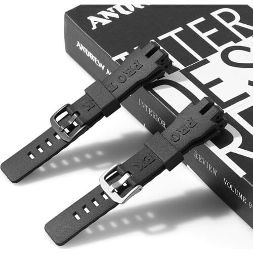 Manufacturer directly sales watch accessories strap g shock PRW300 silicon watch strap