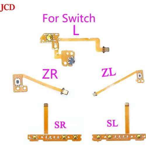 JCD 20Piezas Joy-Con Replacement ZL ZR L SL SR On Off Volume Button Key Cable Nintend Switch NS JoyCon Controller