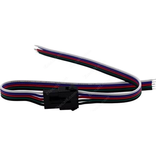 10 Pairs 5Pin SM LED Extension Connector Cable Wires Electric Male Female Wire For LED Strip Lights connect