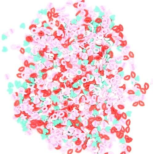 YPP CRAFT Cute XOXO Heart Valentine Sequins for DIY Card Making Paper Craft Embellishments