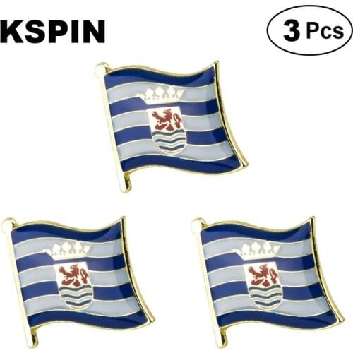 Zeeland Lapel Pin Brooches Pins Flag badge Brooch Badges