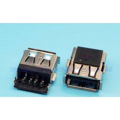 25pcs/lot 2.0 USB female jack connector for Laptop HP Mini 1000 1001TU 1017TU 1100 ACER SONY LENOVO etc