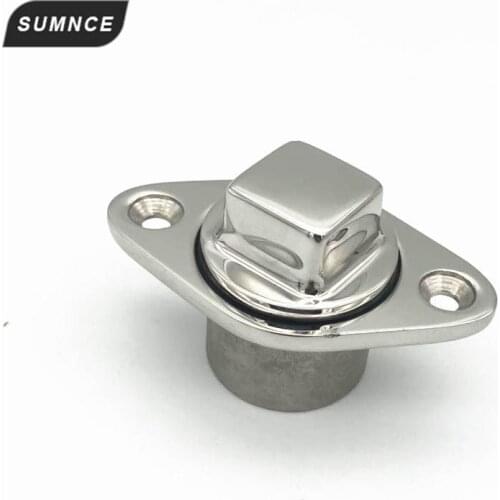 316 Stainless Steel Boat Drain Plug Bung Hole Drainage Marine Dinghy Garboard Hardware Boat Accessories