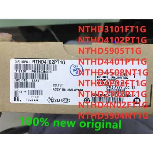 50PCS NTHD3101FT1G NTHD4102PT1G NTHD5905T1G NTHD4401PT1G NTHD4508NT1G NTHD4P02FT1G NTHD2102PT1G NTHD4N02FT1G NTHD5904NT1G