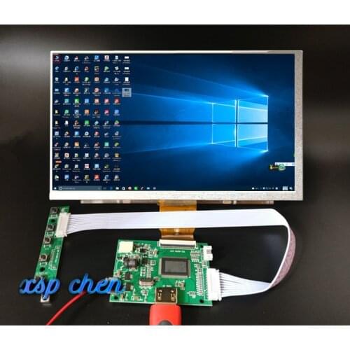 9 inch 1024*600 Screen Display LCD TFT Monitor with Remote Driver Control Board HDMI for Lattepanda,Raspberry Pi Banana Pi