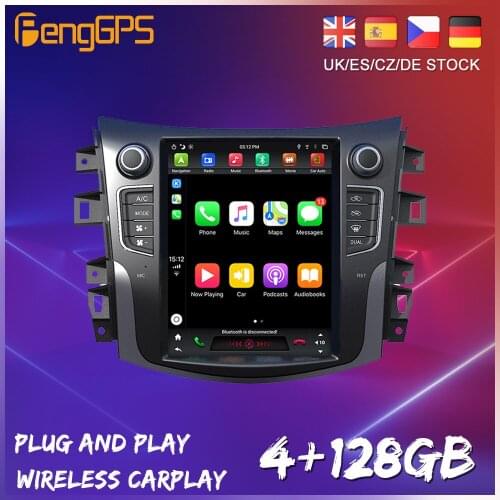 128G Tesla Style Screen For Nissan Terra 2014 - 2019 Car Radio Multimedia Video Player Navigation GPS Android Auto 2 din no dvd
