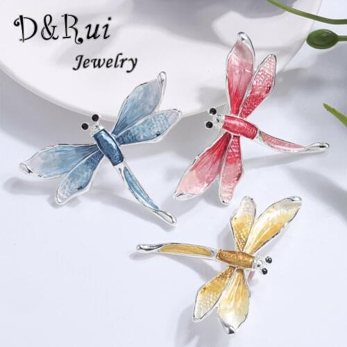 D&Rui Jewelry Dragonfly Brooches For Clothes