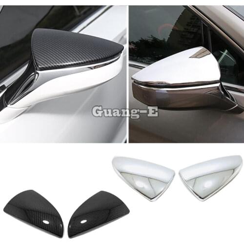 For Lexus UX 200H 250H 260H 2019 2020 2021 Car Stick ABS/Carbon Fiber Back Rear View Rearview Side Door Mirror Cover Trim Frame