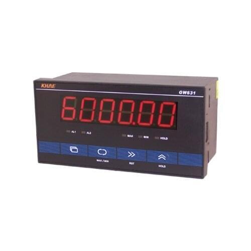GW631 pulse meter / counter / tachometer / wire speed meter / frequency meter, /RS232 communication, MODBUS protocol