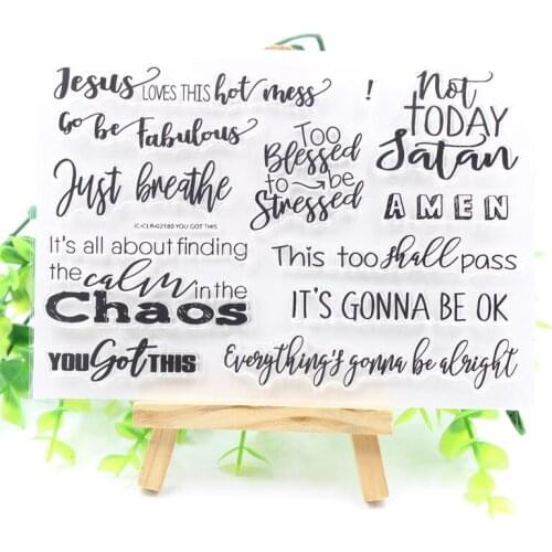 KSCRAFT Love This Transparent Clear Silicone Stamp/Seal for DIY scrapbooking/photo album Decorative clear stamp 482