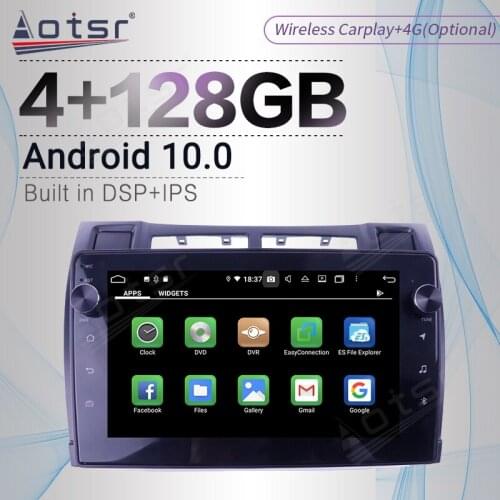 128G For Toyota Yaris XP90 2005 - 2012 Android Radio Tape Recorder Car Multimedia Player Stereo Head Unit GPS Navigation No 2din