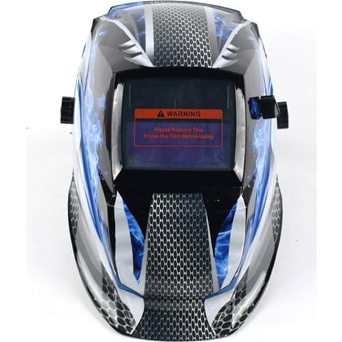 Large window Solar automatic photoelectric welding mask head-mounted welding cap argon arc welding helmet anti-UV infrared glare