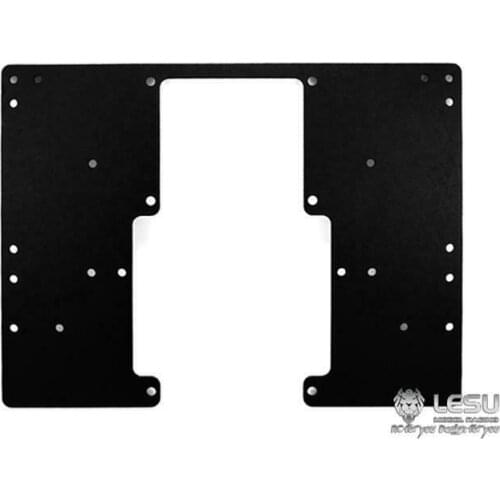 Metal Batery Compartment for 1/14 Scale LESU RC Scania MAN Benz Tractor Truck DIY Car Model