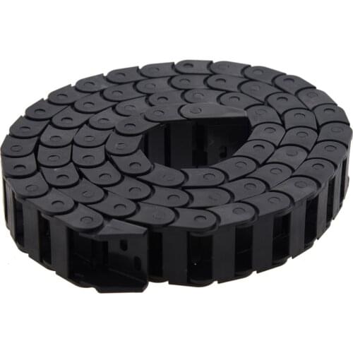 MYLB-10 x 20mm 1M Open On Both Side Plastic Towline Cable Drag Chain