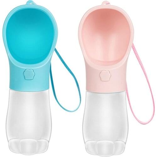 350ML Portable Pet Dog Water Bottle Small Medium Leakproof Kettle For Outdoor Dogs Cats Drinking Bowl Pet Drinking Cup