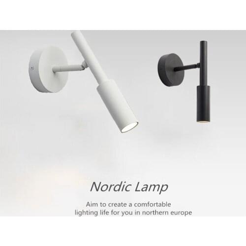 Simple Led Wall Lamp Creative Design Sconce Light Living Room Bedroom Study Background COB Wall Light Interior Fixture Luminaire