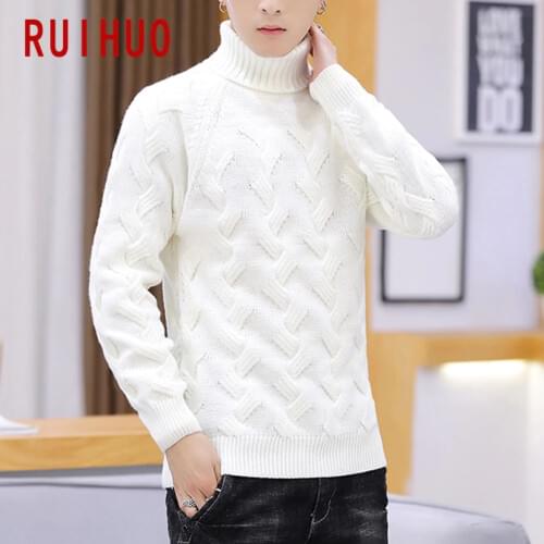 RUIHUO V-neck Sweaters