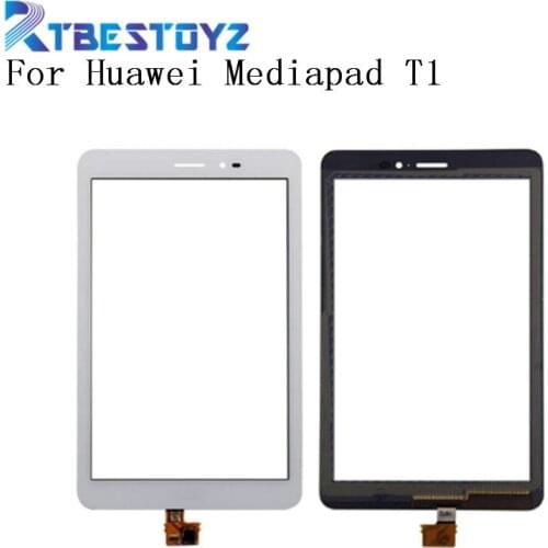 RTBESTOYZ For Huawei Mediapad T1 8.0 3G S8-701U / Honor Pad T1 S8-701 Touch Screen Digitizer Touch Glass Panel Front Lens Sensor