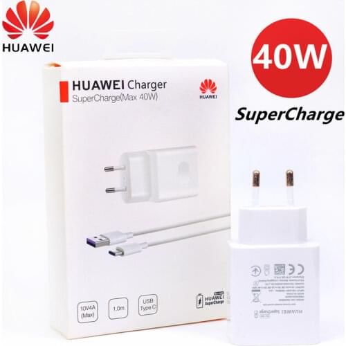 Original Huawei Mate 30 Pro SuperFast Charger Quick Type-c cable 5A EU Charging adapter For Mate 40 20 10 9 P30 Pro P20 P10 V20