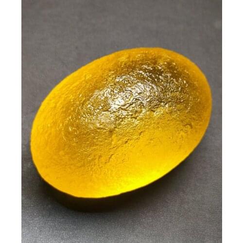 40-50g yellow Meteorite GEM MOLDAVITE Glass Czech fall rough aerolite crystal Energy stone