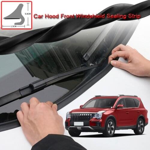 For Trumpchi GAC GS8 2017-2020 Car Seal Strip Windshied Spoiler Filler Protect Edge Weatherstrip Strips Sticker Auto Accessories