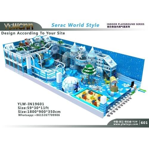 CE,TUV certificated kids soft indoor playground structure Commercial Indoor soft Play house amusement slide ball poolYLW-IN19601