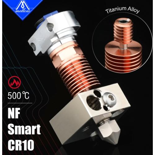 Mellow 3D Printer Parts All Metal NF Smart- CR10 Hotend Extruder Kit For Upgrade Creality Ender 3 Ender 3 Pro Micro Swiss