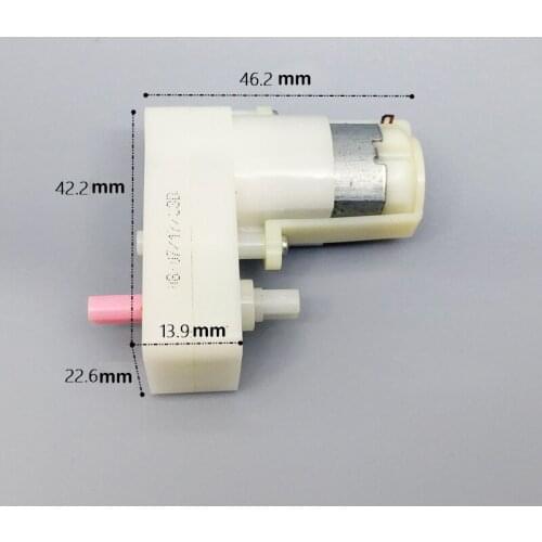 Dual Shaft 130 DC Gear Motor DC 3V-6V Plastic Flat Shaft 44RPM Large Torque Micro Mini Gearbox Speed Reducer Reduction Series