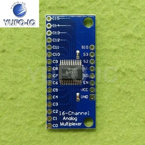 Free Ship 1PCS CD74 HC406716 Channel Analog Multiplexer MUX Multiplexer